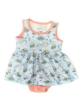 Pete + Lucy - NWT - Pond Pals Infant Girls Romper